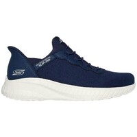 Schuhe Herren Sneaker Low Skechers 118300 SLIP INS Blau