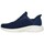 Schuhe Herren Sneaker Low Skechers 118300 SLIP INS Blau