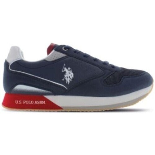 Schuhe Herren Sneaker Low U.S Polo Assn. NOBIL003M 4HY5 Blau