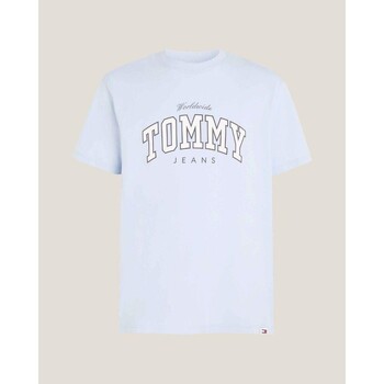 Kleidung Herren T-Shirts Tommy Hilfiger DM0DM18287 Blau