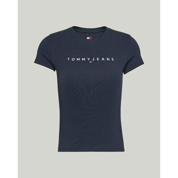 Kleidung Damen T-Shirts & Poloshirts Tommy Hilfiger DW0DW17361C1G Blau