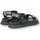 Schuhe Herren Sandalen / Sandaletten Moschino M16024G1IGP0 000 Schwarz