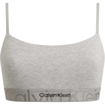 Unterwäsche Damen Dreieck-BH / Bügellos Calvin Klein Jeans Unlined Bralette Grau