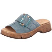 Schuhe Damen Pantoletten / Clogs Waldläufer Pantoletten H-Sakura 701503-195/300 Blau