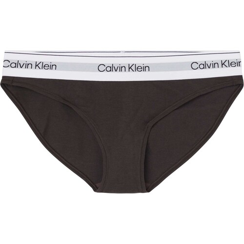 Unterwäsche Damen Slips Calvin Klein Jeans Bikini Schwarz