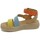 Schuhe Damen Sandalen / Sandaletten Rks 882730 Multicolor
