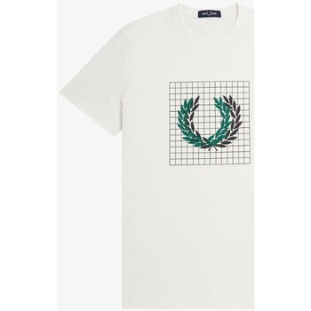 Kleidung Herren T-Shirts Fred Perry M6549 Weiss
