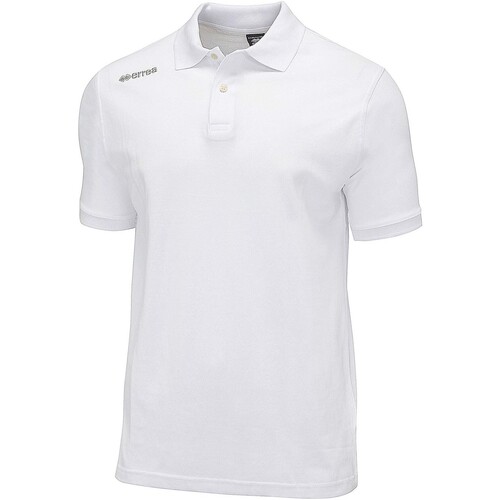 Kleidung Jungen T-Shirts & Poloshirts Errea Polo Team Colour 2012 Jr Mc Weiss