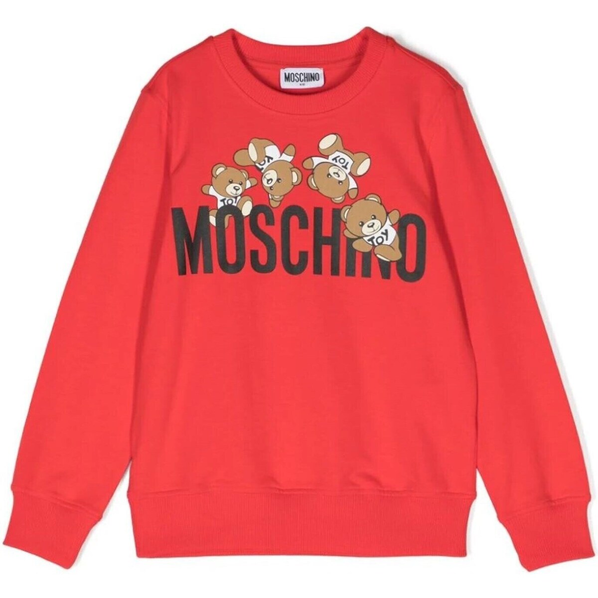 Kleidung Jungen Sweatshirts Moschino HZF05RLCA19 Rot