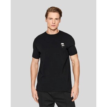 Kleidung Herren T-Shirts Karl Lagerfeld 755027 500221 Schwarz