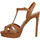 Schuhe Damen Sandalen / Sandaletten Lola Cruz 411p Cuir Femme Tan Braun