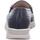 Schuhe Damen Slipper Luca Grossi Premium K442M Notal Blau
