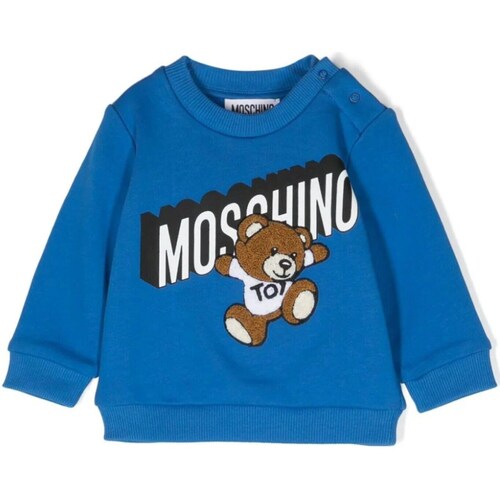 Kleidung Damen Sweatshirts Moschino MVF04QLCA32 Blau