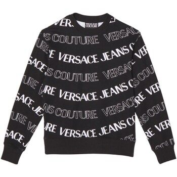 Kleidung Herren Sweatshirts Versace Jeans Couture 76GAI3R0-FS129 Schwarz