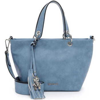 Taschen Damen Shopper / Einkaufstasche Emily & Noah Shopper E&N Beatrix Blau