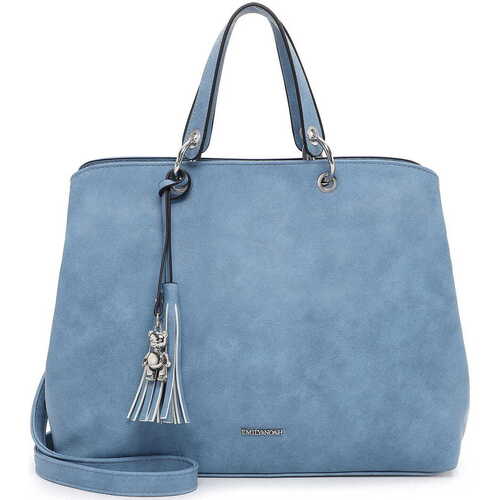 Taschen Damen Shopper / Einkaufstasche Emily & Noah Shopper E&N Beatrix Blau