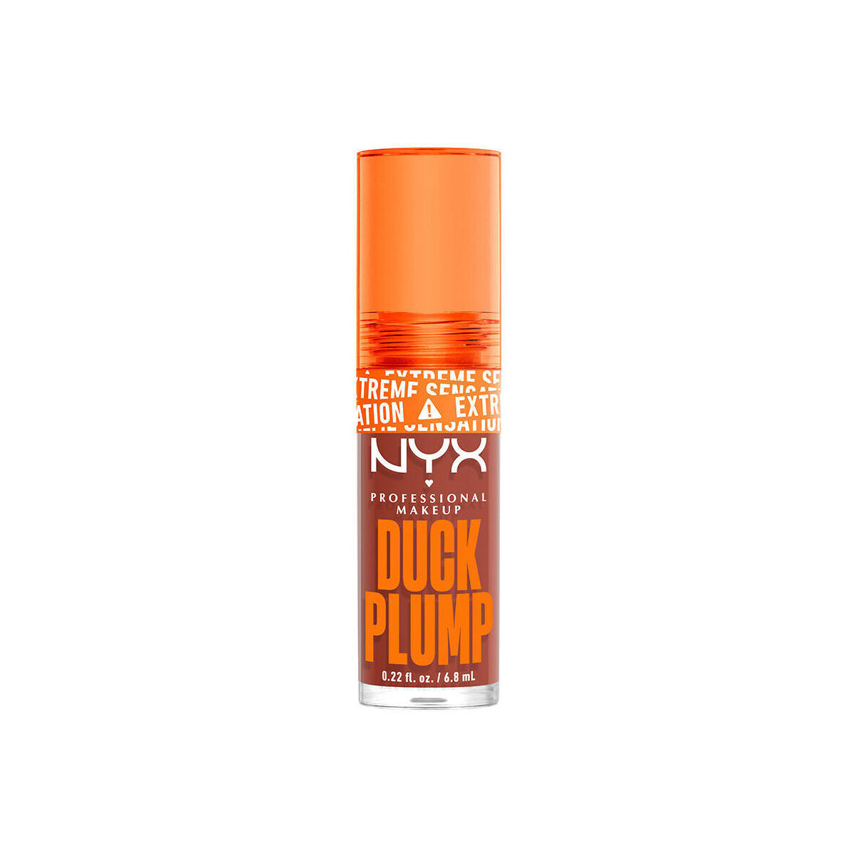 Beauty Damen Gloss Nyx Professional Make Up Duck Plump Lipgloss brown Of Applause 