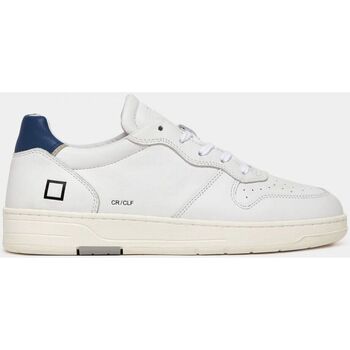 Date  Sneaker M997-CR-CA-WE - COURT CALF-WHITE BLUETTE