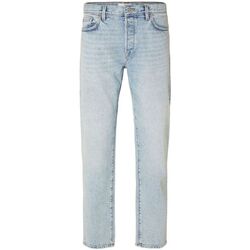 Kleidung Herren Jeans Selected 16092701 - 172 SLIM TAPARED-BLUE DENIM Blau