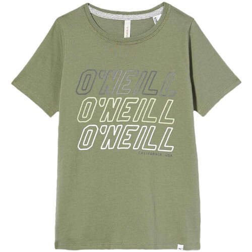 Kleidung Jungen T-Shirts O'neill 1A2497-6043 Grün