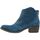 Schuhe Damen Boots Felmini Stiefelette Blau