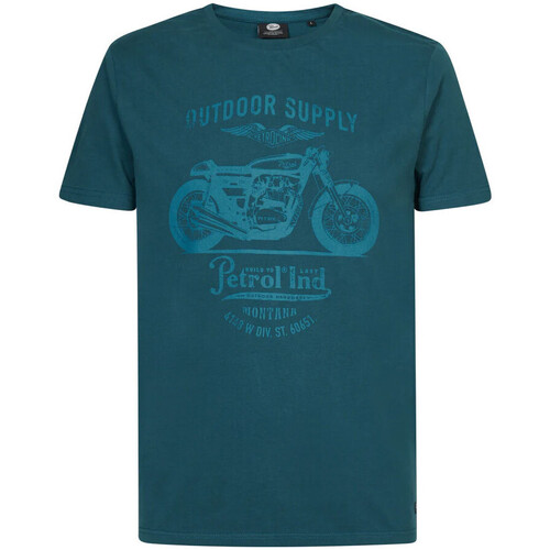 Kleidung Herren T-Shirts Petrol Industries M-3030-TSR262 Blau