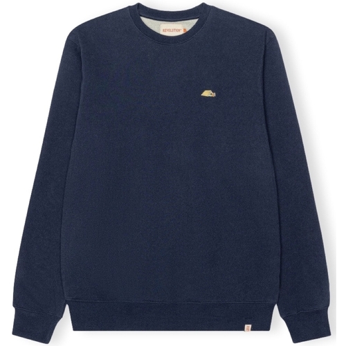 Kleidung Herren Sweatshirts Revolution Sweat Regular 2765 TEN - Navy/Melange Blau