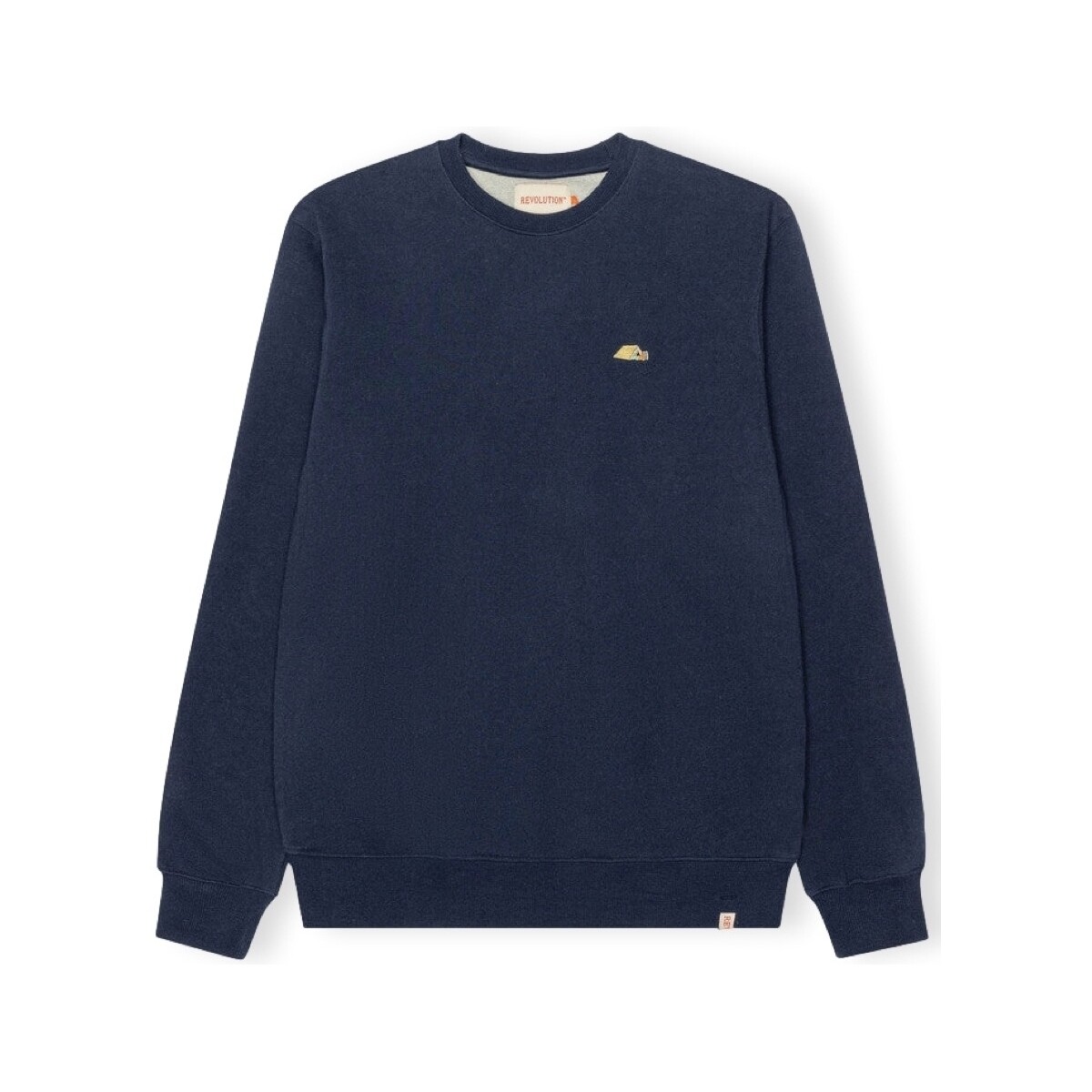 Kleidung Herren Sweatshirts Revolution Sweat Regular 2765 TEN - Navy/Melange Blau