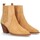 Schuhe Damen Low Boots Alpe 5019 Braun