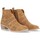 Schuhe Damen Low Boots Alpe 5052 Braun