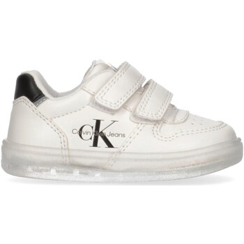 Schuhe Jungen Sneaker High Calvin Klein Jeans V1X9-80546-1355 Weiss