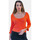 Kleidung Damen Sweatshirts Fracomina FR24ST7007K416Q7 Melone
