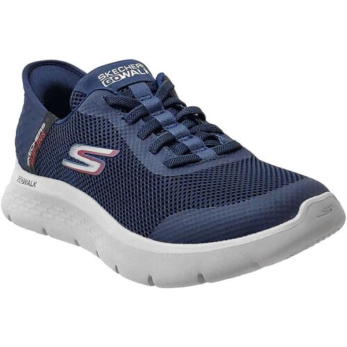 Schuhe Herren Sneaker Low Skechers Go walk flex Blau