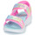 Schuhe Mädchen Sportliche Sandalen Skechers UNICORN DREAMS SANDAL - MAJESTIC BLISS Blau / Rosa / Gelb