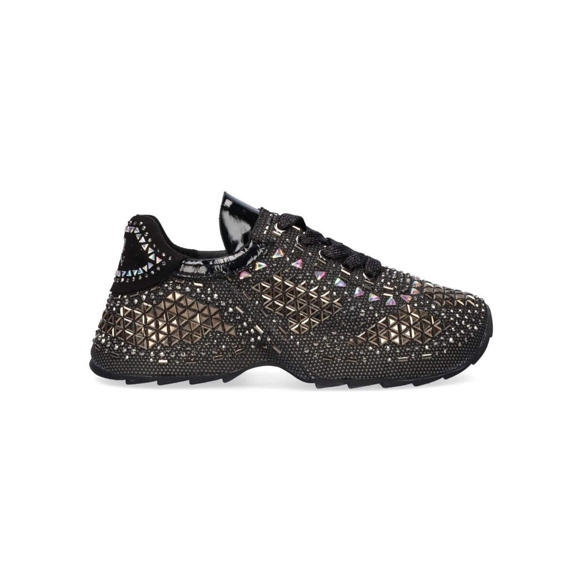 Schuhe Damen Sneaker Exé Shoes EXÉ Sneakers 2988-18 - Black Schwarz
