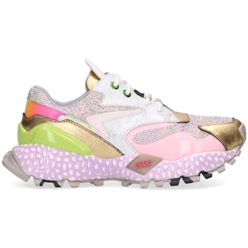 Schuhe Damen Sneaker Exé Shoes EXÉ Sneakers 134-19 - Grey/Pink/Silver Multicolor