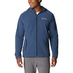 Kleidung Herren Parkas Columbia Tall Heights Hooded Softshell Jacket Blau