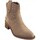 Schuhe Damen Multisportschuhe Xti Damenstiefelette 142259 beige Braun