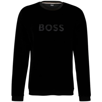 Kleidung Herren Sweatshirts BOSS velours Schwarz