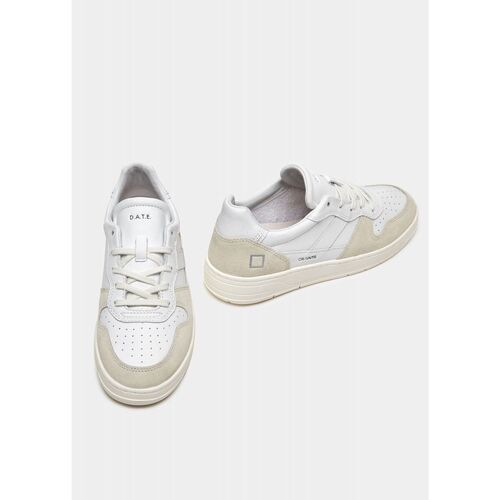 Date W997-C2-VC-HB - COURT 2.0-WHITE BEIGE Weiss