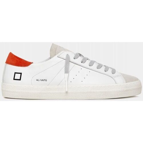 Schuhe Herren Sneaker Date M401-HL-VC-HR - HILL LOW-WHITE CORAL Weiss