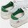 Schuhe Herren Sneaker Date M401-K2-CO-WG - KDUE-WHITE GREEN Weiss