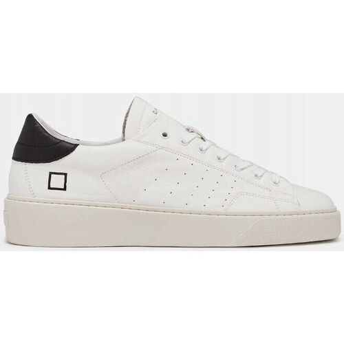 Schuhe Herren Sneaker Date M997-LV-CA-WB - LEVANTE-WHITE BLACK Weiss