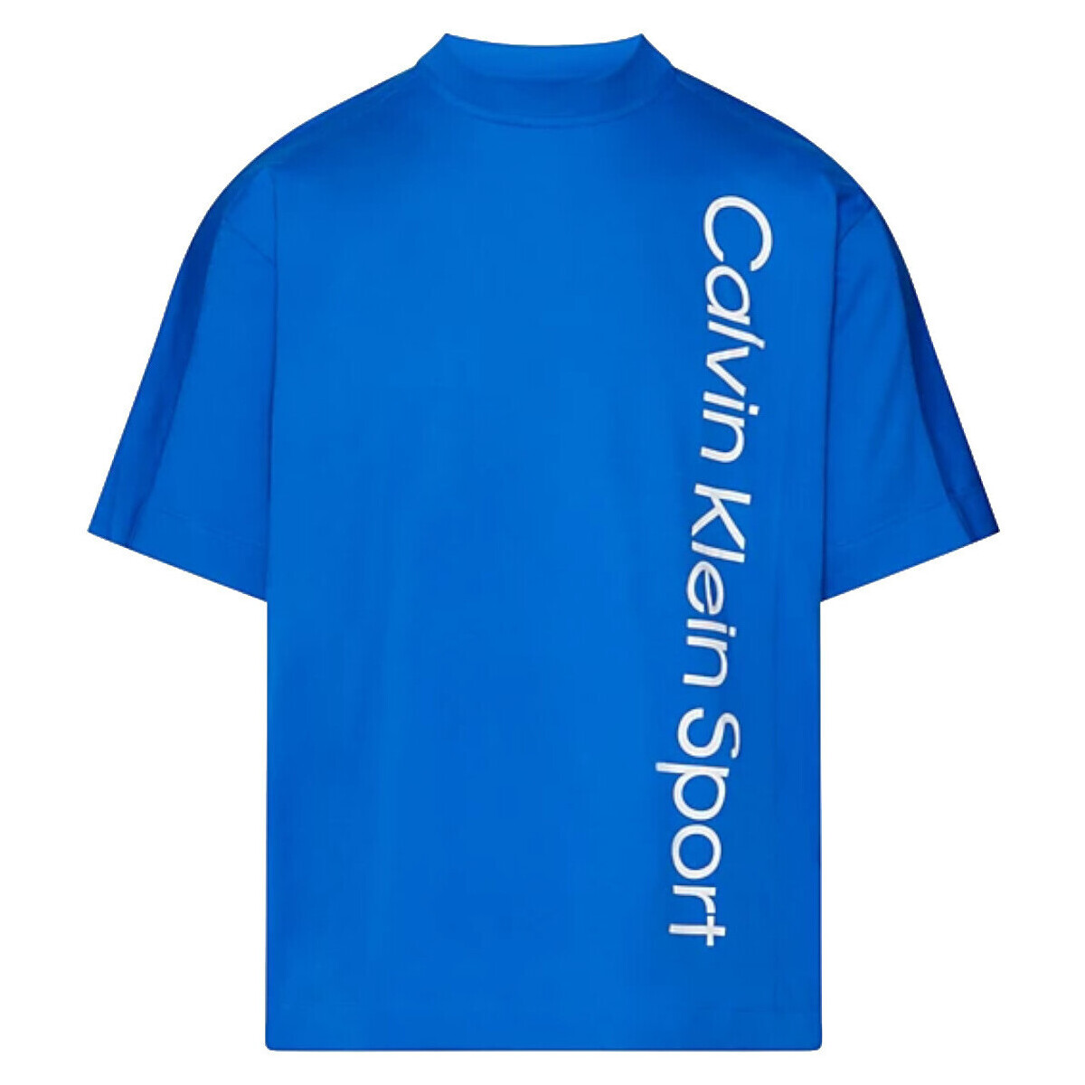 Kleidung Herren T-Shirts Calvin Klein Jeans 00GMS4K173 Blau