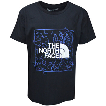 Kleidung Jungen T-Shirts The North Face NF0A877W Schwarz