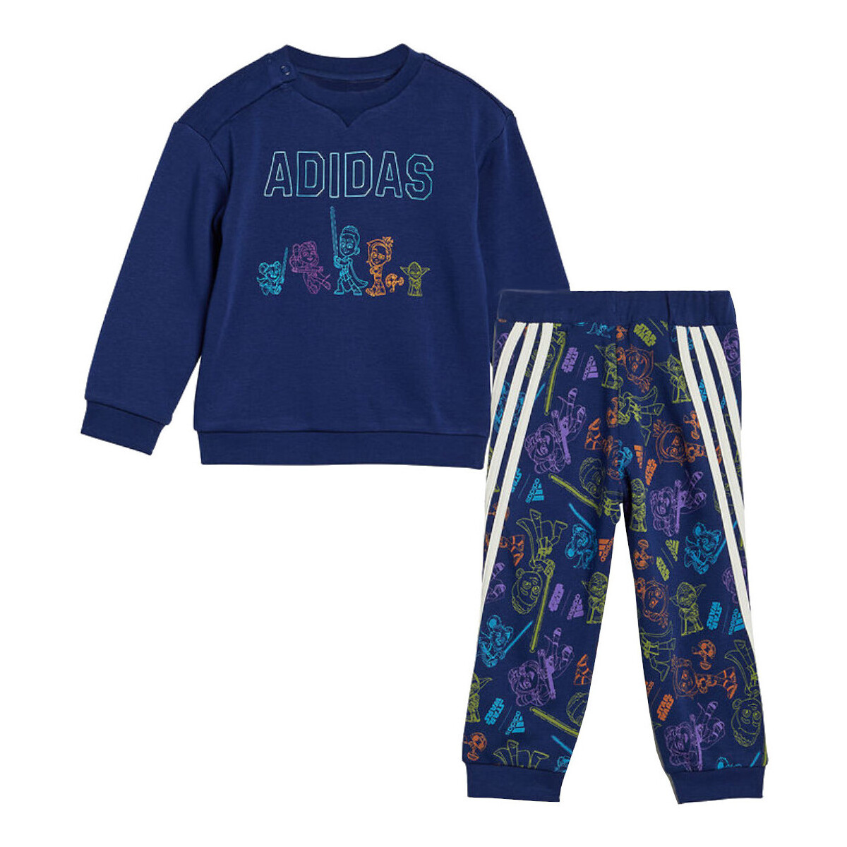 Kleidung Jungen Jogginganzüge adidas Originals IN7278 Blau