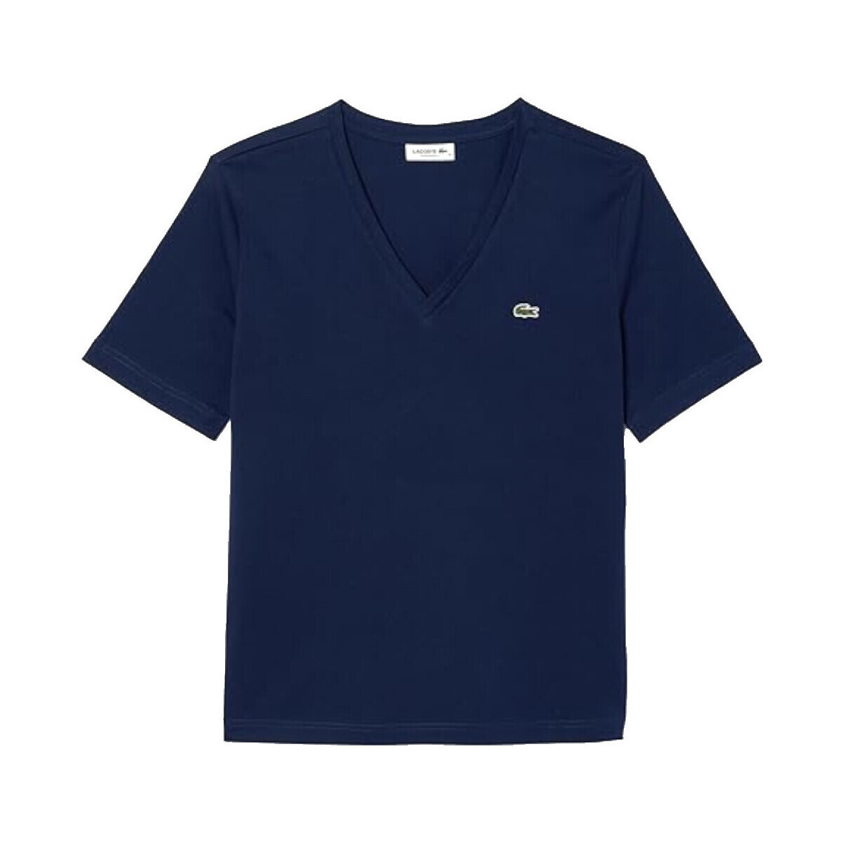 Kleidung Damen T-Shirts Lacoste TF7300 Blau