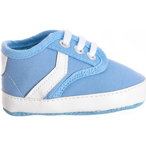 Schuhe Kinder Multisportschuhe Le Petit Garçon LPGC24-CELESTE Blau