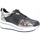 Schuhe Damen Sneaker Low Café Noir CAF-RRR-DN1005-N059 Schwarz