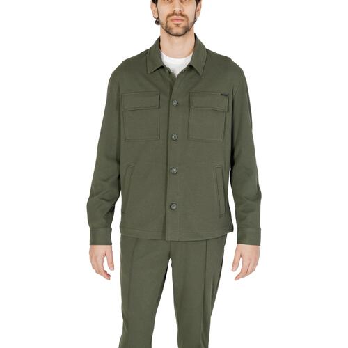 Kleidung Herren Langärmelige Hemden Antony Morato MMSL00712-FA150194 Grün